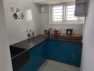 Kitchen Image of 1050 Sq.ft 2 BHK Builder Floor for rent in Hoodi Bengaluru for Rs. 47000
