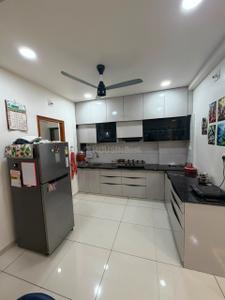 Kitchen Image of 1100 Sq.ft 3 BHK Apartment / Flat for sale in Mahalaxmee Raadhe Shyaam Harmony, Gotri Vadodara for Rs. 6500000