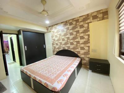 Bedroom Image of 3000 Sq.ft 2 BHK Apartment / Flat for rent in City Light Surat for Rs. 30000