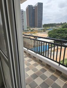 Balcony Image of 1278 Sq.ft 3 BHK Apartment / Flat for sale in Aadhava Elite Homes, Kothanur Bengaluru for Rs. 15500000