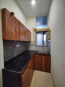Kitchen Image of 355 Sq.ft 1 RK Studio for rent in Mahalakshmi Nagar Indore for Rs. 13999
