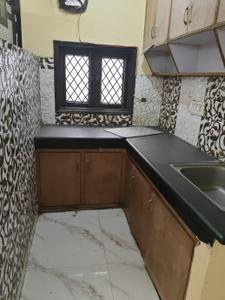 Kitchen Image of 600 Sq.ft 2 BHK Builder Floor for rent in Mayur Vihar Phase 1 New Delhi for Rs. 13500