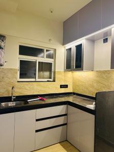 Kitchen Image of 600 Sq.ft 1 BHK Apartment / Flat for rent in KUL VTP Cygnus Nation R1, Manjari Khurd Pune for Rs. 22000
