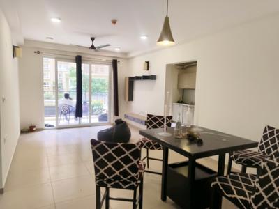 Living Room Image of 1634 Sq.ft 3 BHK Apartment / Flat for rent in Bhartiya Nikoo Homes Phase 2, Tirumanahalli Bengaluru for Rs. 49000