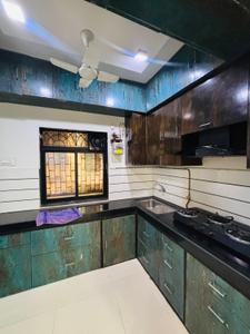 Kitchen Image of 1050 Sq.ft 2 BHK Independent House for rent in Kopar Khairane Navi Mumbai for Rs. 40000