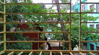 Balcony Image of 650 Sq.ft 2 BHK Apartment / Flat for rent in Bansdroni Kolkata for Rs. 10000