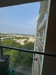 Balcony Image of 2000 Sq.ft 3 BHK Apartment / Flat for rent in TVH Quadrant, Adyar Chennai for Rs. 175000
