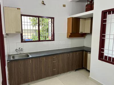 Kitchen Image of 1500 Sq.ft 3 BHK Builder Floor for rent in Kottivakkam Chennai for Rs. 50000