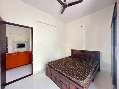 Bedroom Image of 650 Sq.ft 1 BHK Builder Floor for rent in HSR Layout Bengaluru for Rs. 33000