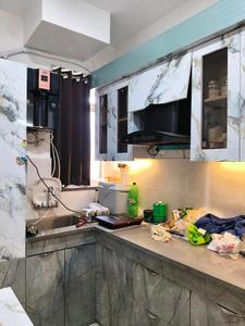 Kitchen Image of 480 Sq.ft 1 BHK Apartment / Flat for rent in Pyramid Infinity, Sector 70 Gurgaon for Rs. 24000
