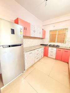Kitchen Image of 1500 Sq.ft 3 BHK Apartment / Flat for rent in Metro Ashiyana Phase - 1, Gulmohar Colony Bhopal for Rs. 28000