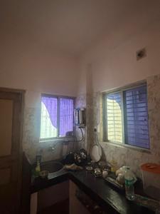 Kitchen Image of 550 Sq.ft 1 BHK Apartment / Flat for rent in Yash Complex, Gotri Vadodara for Rs. 11000