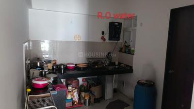 Kitchen Image of 800 Sq.ft 2 BHK Apartment / Flat for rent in Shree Nivasa Elevia Phase I, Mundhwa Pune for Rs. 36000