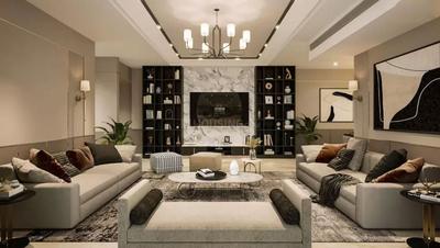 Hall Image of 2335 Sq.ft 3 BHK Apartment / Flat for sale in Godrej Majesty, Noida Extension Greater Noida for Rs. 41000000
