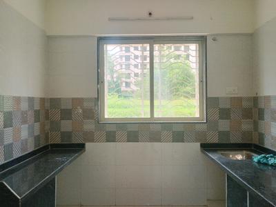 Kitchen Image of 725 Sq.ft 1.5 BHK Apartment / Flat for rent in Runwal Gardens City Cluster 6 Tower 6 To 9, Dombivli East Thane for Rs. 15000