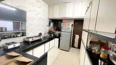 Kitchen Image of 1620 Sq.ft 3 BHK Apartment / Flat for sale in Vastrapur Ahmedabad for Rs. 12000000
