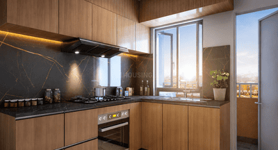 Kitchen Image of 1299 Sq.ft 3 BHK Apartment / Flat for sale in Mani Casa 2, New Town Kolkata for Rs. 17300000