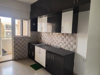 Kitchen Image of 2100 Sq.ft 4 BHK Apartment / Flat for rent in Unishire Terraza, Thanisandra Bengaluru for Rs. 58000