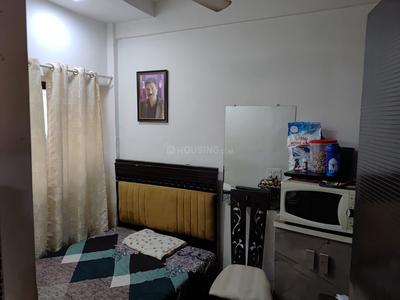 Bedroom Image of 710 Sq.ft 1 BHK Builder Floor for rent in Airoli Navi Mumbai for Rs. 30000