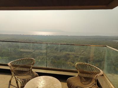 Balcony Image of 6800 Sq.ft 4 BHK Apartment / Flat for rent in Maithili Emerald Bay, Nerul Navi Mumbai for Rs. 700000