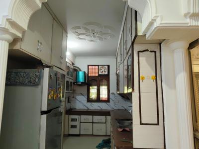 Kitchen Image of 1500 Sq.ft 3 BHK Builder Floor for rent in Sector 17 Gurgaon for Rs. 35000