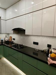 Kitchen Image of 1600 Sq.ft 3 BHK Builder Floor for sale in Girdharpur Greater Noida for Rs. 6500000