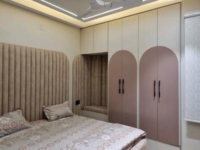 Bedroom Image of 720 Sq.ft 3 BHK Builder Floor for rent in Dwarka Mor New Delhi for Rs. 30000