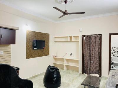 Hall Image of 750 Sq.ft 1 BHK Apartment / Flat for rent in My Home Bhooja, Rai Durg Hyderabad for Rs. 10000