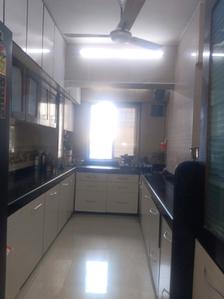 Kitchen Image of 1450 Sq.ft 3 BHK Apartment / Flat for sale in Right Trishul Heights, Kandivali West Mumbai for Rs. 23000000
