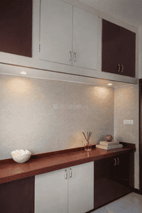 Kitchen Image of 1290 Sq.ft 3 BHK Builder Floor for rent in Pratap Nagar Jaipur for Rs. 30000