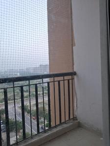 Bedroom Three Image of 1300 Sq.ft 3 BHK Apartment / Flat for rent in Amrapali Zodiac, Sector 120 Noida for Rs. 26000