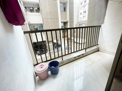Balcony Image of 1584 Sq.ft 3 BHK Apartment / Flat for sale in Vastral Ahmedabad for Rs. 5200000