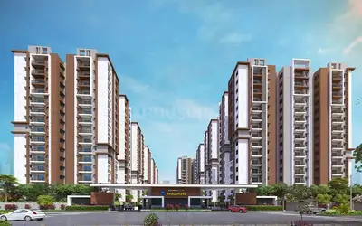 Image of 1536 Sq.ft 3 BHK Apartment / Flat for sale in Aparna Kanopy Yellow Bells, Gundlapochampalli, Hyderabad for Rs. 12000000