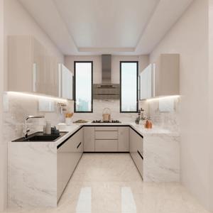 Kitchen Image of 2200 Sq.ft 4 BHK Independent House for sale in Virat Nagar Panipat for Rs. 12500000