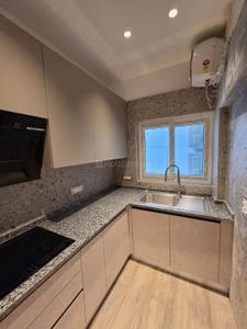 Kitchen Image of 2100 Sq.ft 4 BHK Builder Floor for rent in Green Park New Delhi for Rs. 250000