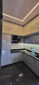 Kitchen Image of 850 Sq.ft 2 BHK Apartment / Flat for sale in Hebbal Kempapura Bengaluru for Rs. 6500000