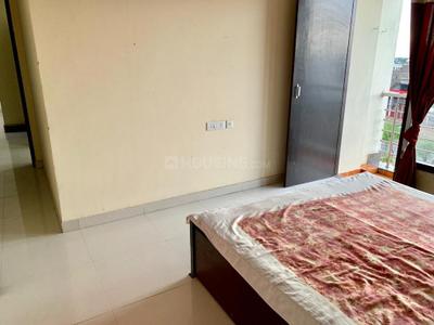Bedroom Image of 1750 Sq.ft 3 BHK Apartment / Flat for rent in Aarohan Crystel Link Apartment, Amausi Lucknow for Rs. 38000