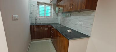 Kitchen Image of 1000 Sq.ft 2 BHK Builder Floor for rent in Cox Town Bengaluru for Rs. 20000