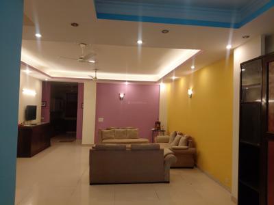 Living Room Image of 6200 Sq.ft 4 BHK Builder Floor for rent in Sector 46 Noida for Rs. 70000