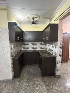 Kitchen Image of 700 Sq.ft 2 BHK Builder Floor for rent in RWA Jitar Nagar Block C, Krishna Nagar New Delhi for Rs. 18000
