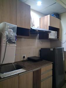 Kitchen Image of 425 Sq.ft 1 RK Apartment / Flat for rent in Supertech Eco Suites, Sector 137 Noida for Rs. 20500