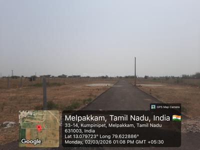 Image of 1440 Sq.ft Residential Plot / Land for sale in Kumpinipet, Ranipet for Rs. 1300000