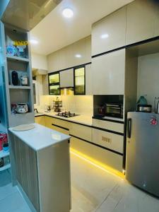 Kitchen Image of 1260 Sq.ft 2.5 BHK Builder Floor for rent in Smartworld Gems, Sector 89 Gurgaon for Rs. 37000
