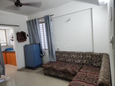 Living Room Image of 600 Sq.ft 1 BHK Apartment / Flat for sale in Earthshastra Nariman Point, Mahalakshmi Nagar Indore for Rs. 2500000