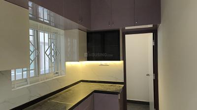 Kitchen Image of 1000 Sq.ft 2 BHK Builder Floor for rent in Mahadevapura Bengaluru for Rs. 40000