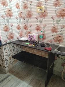Kitchen Image of 650 Sq.ft 1 BHK Builder Floor for rent in Keshtopur Kolkata for Rs. 9000