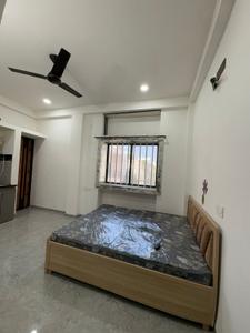 Bedroom Image of 200 Sq.ft 1 RK Builder Floor for rent in Mahalakshmi Nagar Indore for Rs. 9500