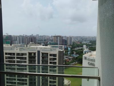 Balcony Image of 1600 Sq.ft 3 BHK Apartment / Flat for sale in Adani Ten BKC, Bandra East Mumbai for Rs. 68000000