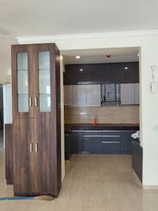Kitchen Image of 1550 Sq.ft 3 BHK Apartment / Flat for rent in Omaxe The Palace, Gomti Nagar Lucknow for Rs. 34000
