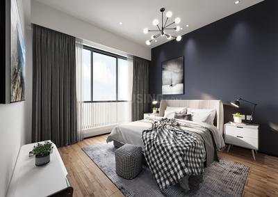 Bedroom Image of 631 Sq.ft 2 BHK Apartment / Flat for sale in Purva Clermont, Chembur Mumbai for Rs. 28000000